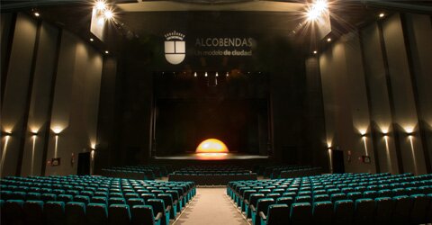 Vista del teatro desde la fila 18